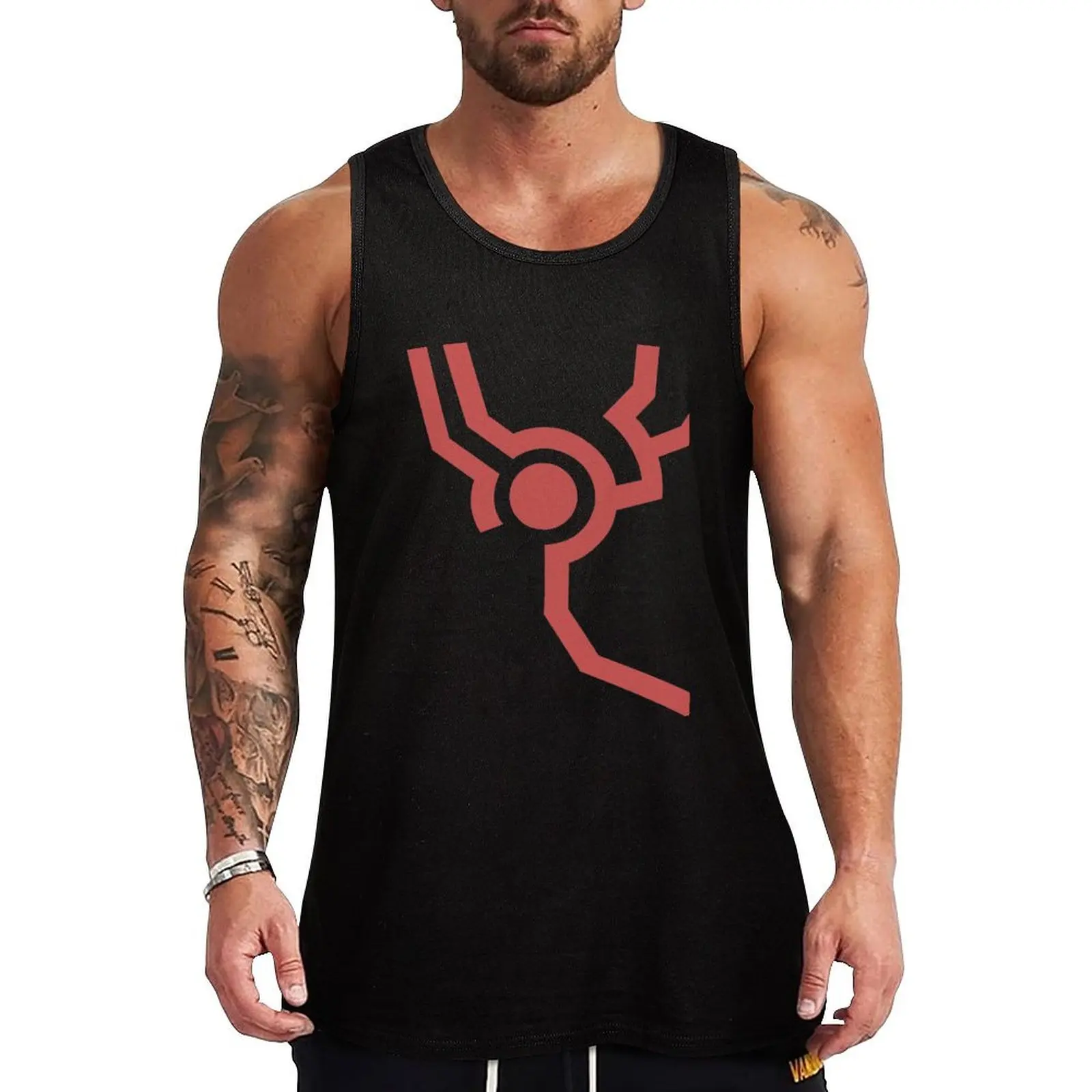 Yusei Fudo Shirt Tank Top Men sleeveless tee muscle t-shirt Japanese t-shirt