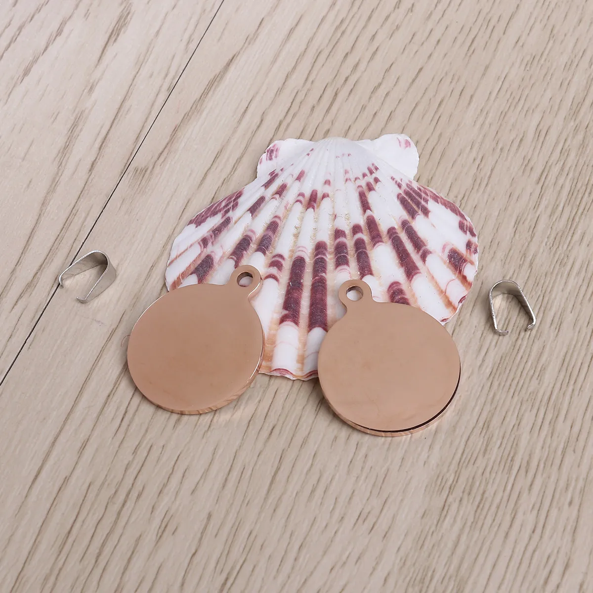 2Pcs 25Mm Round Blank Pet Tags Stainless Steel Corrosion Wear Resistant High End Engravable Id Tag for Dogs Cats Rabbits