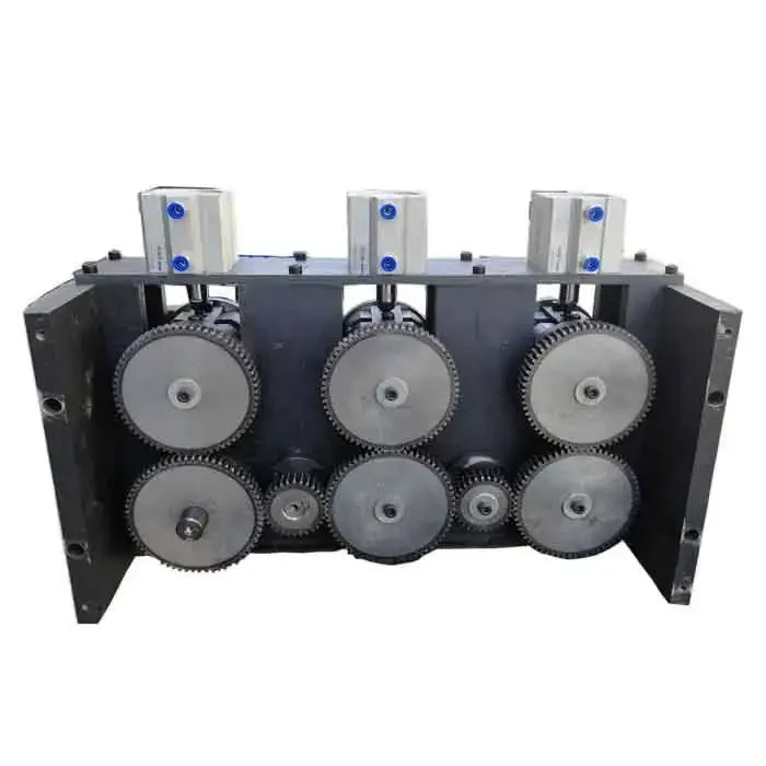 traction work steel wire straightener's   traction motor three sets rollers for electric vehicle