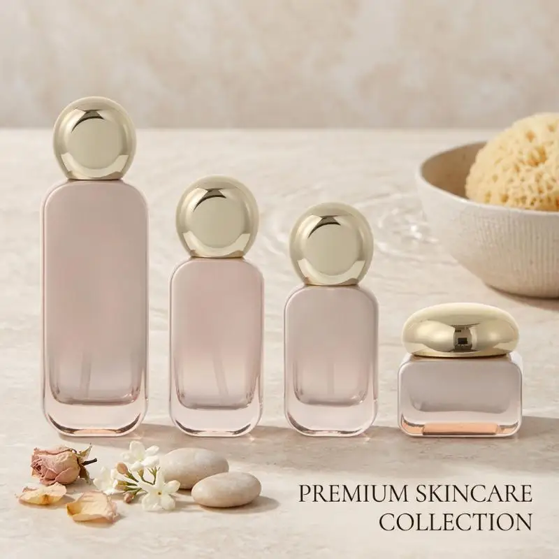 Sprühflasche aus Glas 20ml-120ml DIY Ätherisches Öl Zerstäuber Behälter Creme Lotion Reise Nachfüllbare Pumpflasche für Lotion – Detail 6