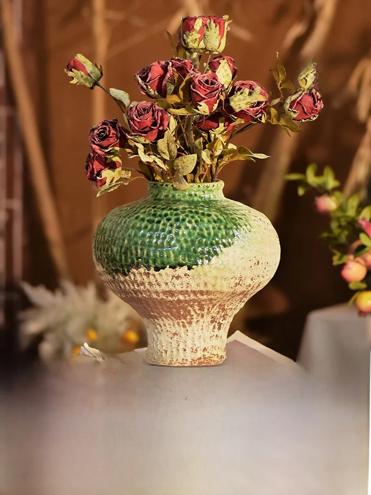 

Handmade Cerc Flower Vase eeni P Porcelain Living Room Decorative Item Flower Arrangement Luxury mat Sle