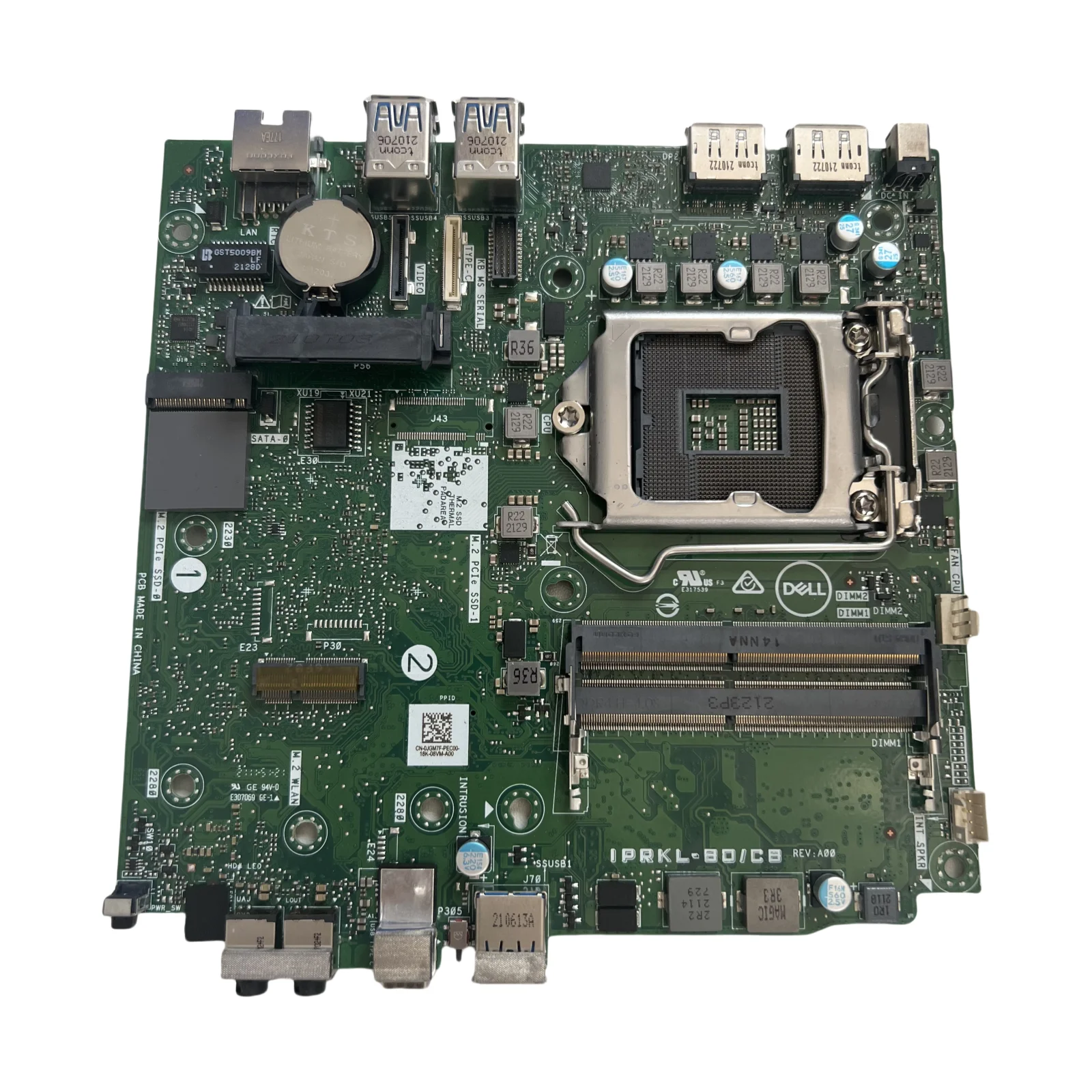 USED For DELL Optiplex  IPRKL-B0/CB  5090 MFF 5090M Motherboard JGM7F  0JGM7F  DDR4 Mainboard 100% Tested Fully Work  Fast ship