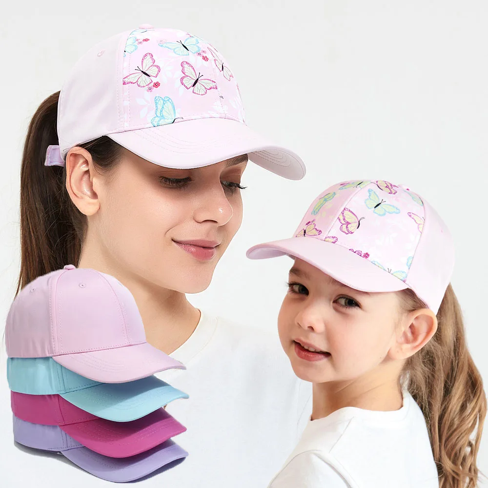 

New Women Ponytail Baseball Caps Hollow Top Summer Sun Hats Outdoor Travel Snapback Hat Female Adjustable Messy High Bun Cap