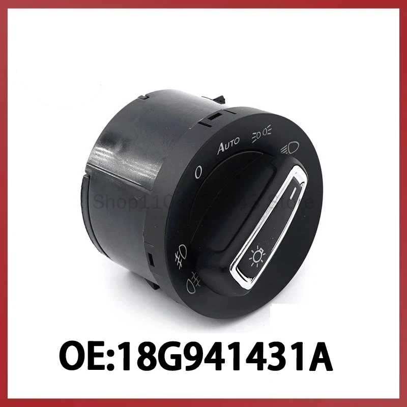 

18G941431A is suitable for Volkswagen Audi auto parts headlight fog light adjustment switch headlamp knob switch