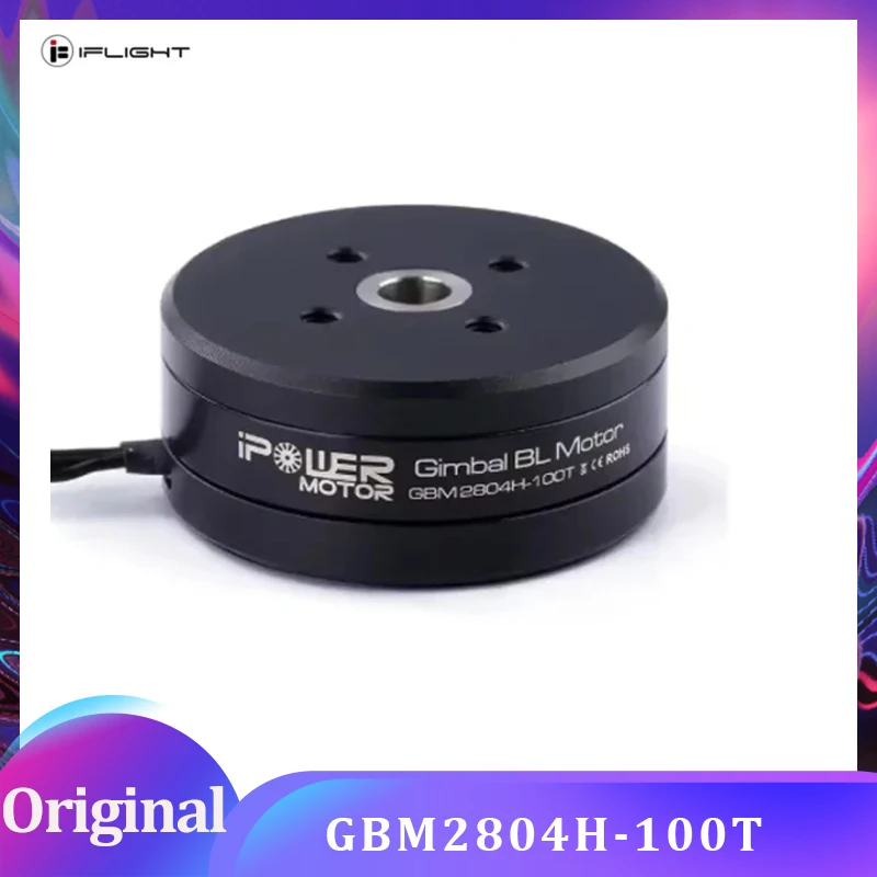 

iFlight iPower GBM2804H-100T Gimbal Brushless UAV pod motor / turntable of airborne lidar pod motor W/ Integrated Magnetic Ring