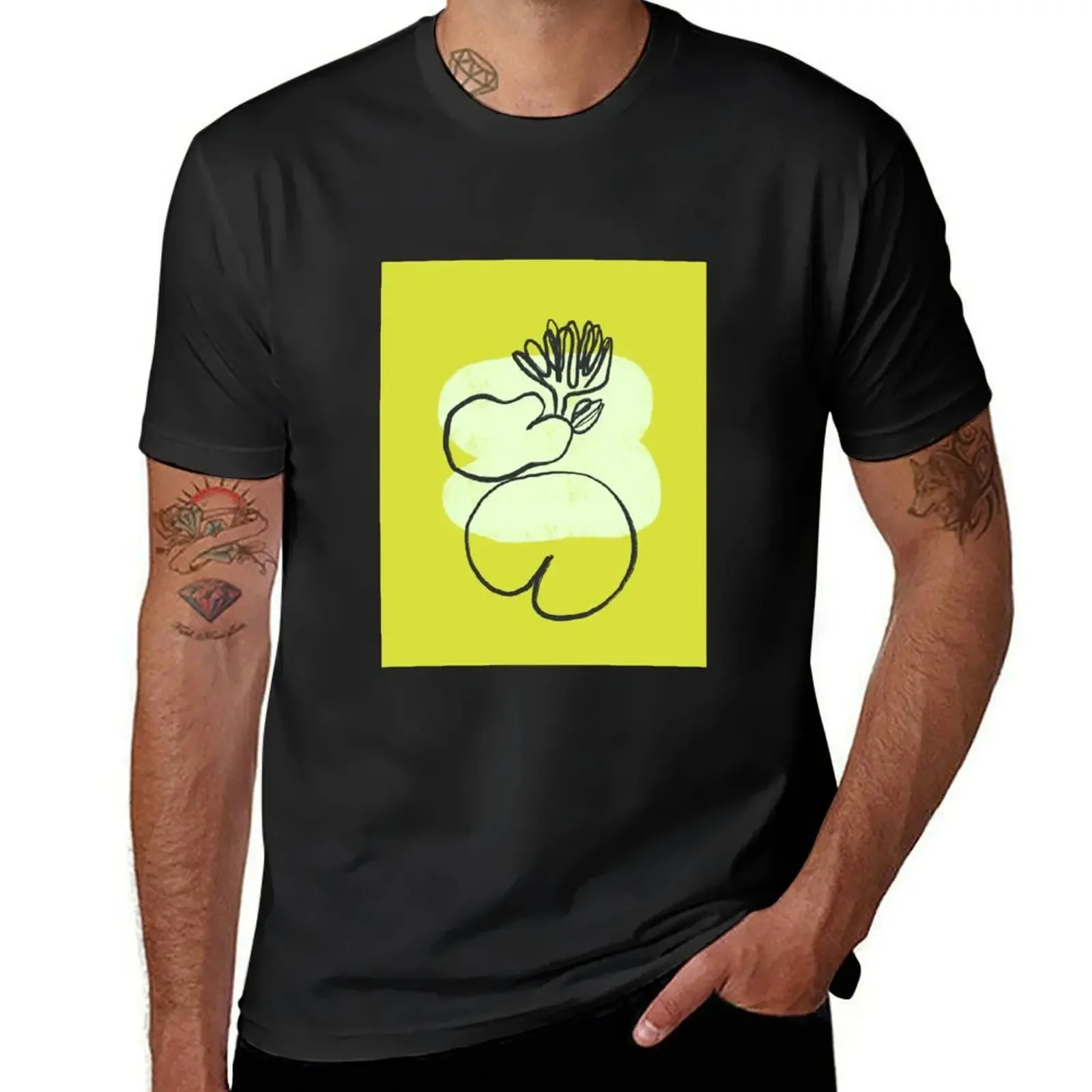 Botanical Garden T-Shirt hippie clothes new edition Men's clothing