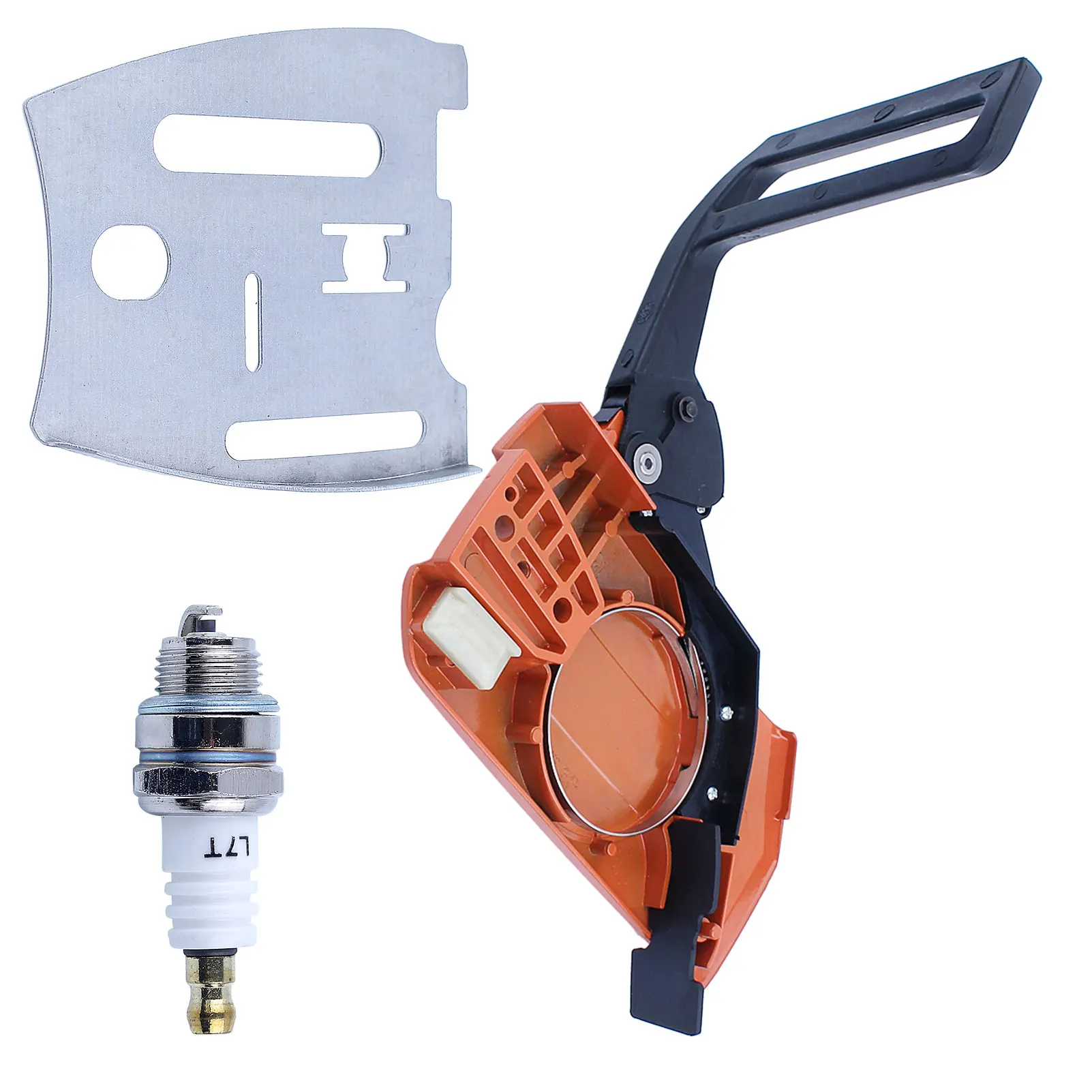 Imagem -05 - Chain Brake Side Cover para Husqvarna Chainsaw Handle Guard Bar Plate Kit Bucha Manga 61 66 266 268 272