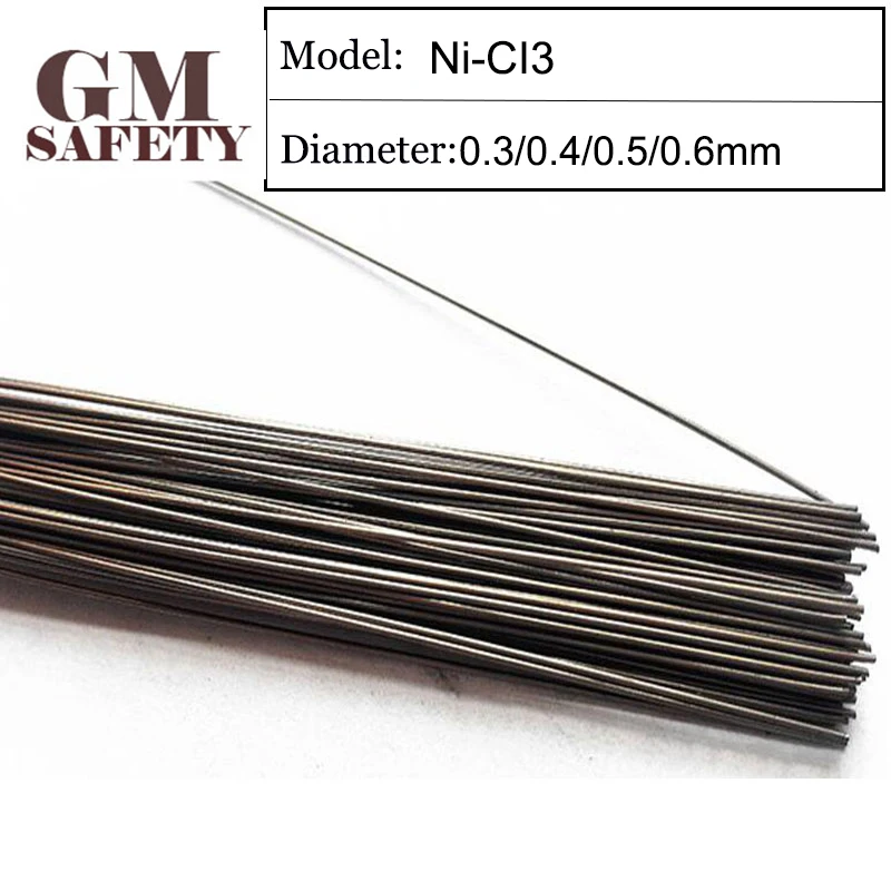 GM Welding Wire Material Ni-Ci3 of 0.3/0.4/0.5/0.6mm Mold Laser Wire Made in Germany 200pcs /1 Tube GM-Al-mg5