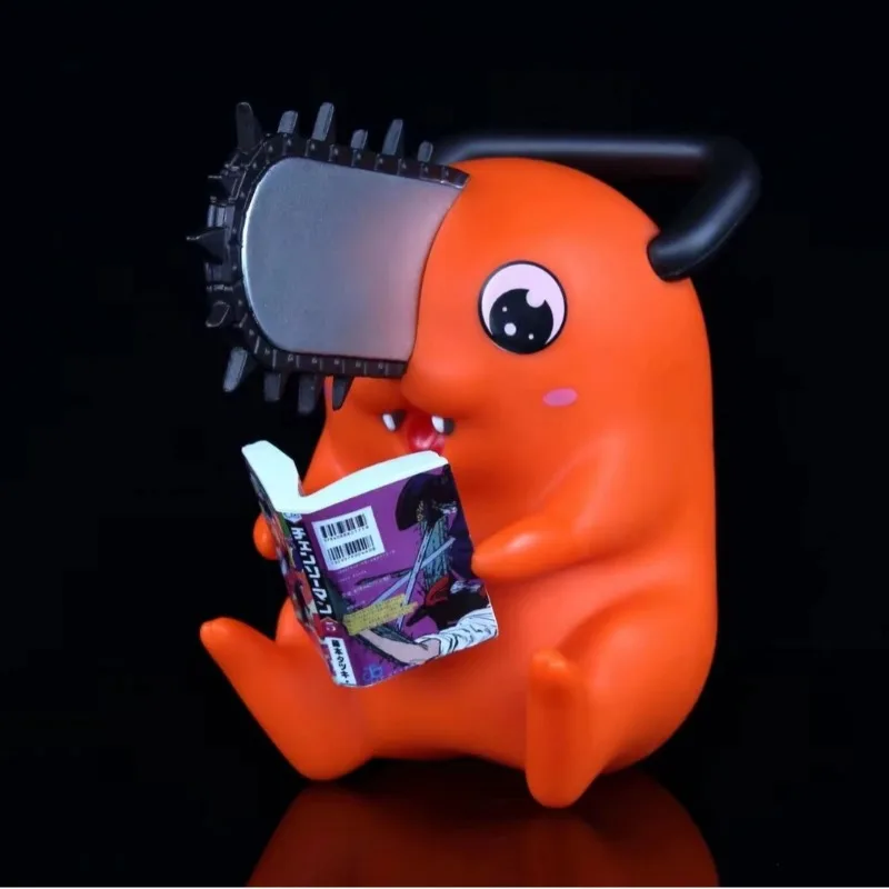 بالمنشار رجل Pochita عمل الشكل تمثال تمثال نموذج جمع سطح المكتب الحلي نماذج أنيمي عيد الميلاد حفلة عيد ميلاد هدية #1