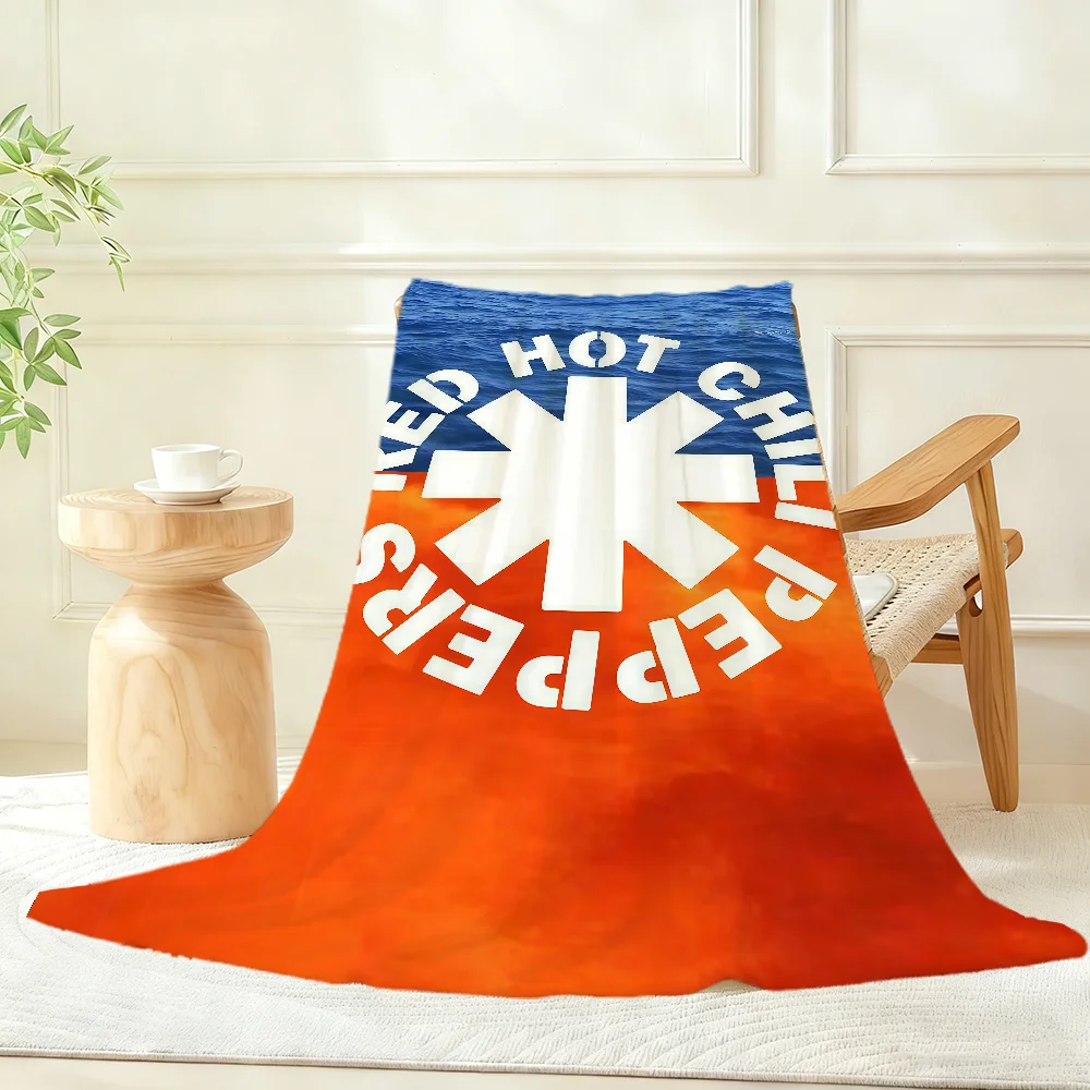 Red Hot C-Chili P-Peppers Blanket Throw Super Cosy Plush Living Room Sofa Couch Childish Birthday Gifts