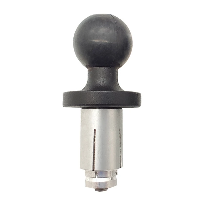 Aluminum Base Rubber Motorcycle Bike Mount Black Fork Stem Base With Ball Head For RAM Mount Gopro Ball Mount Adapter