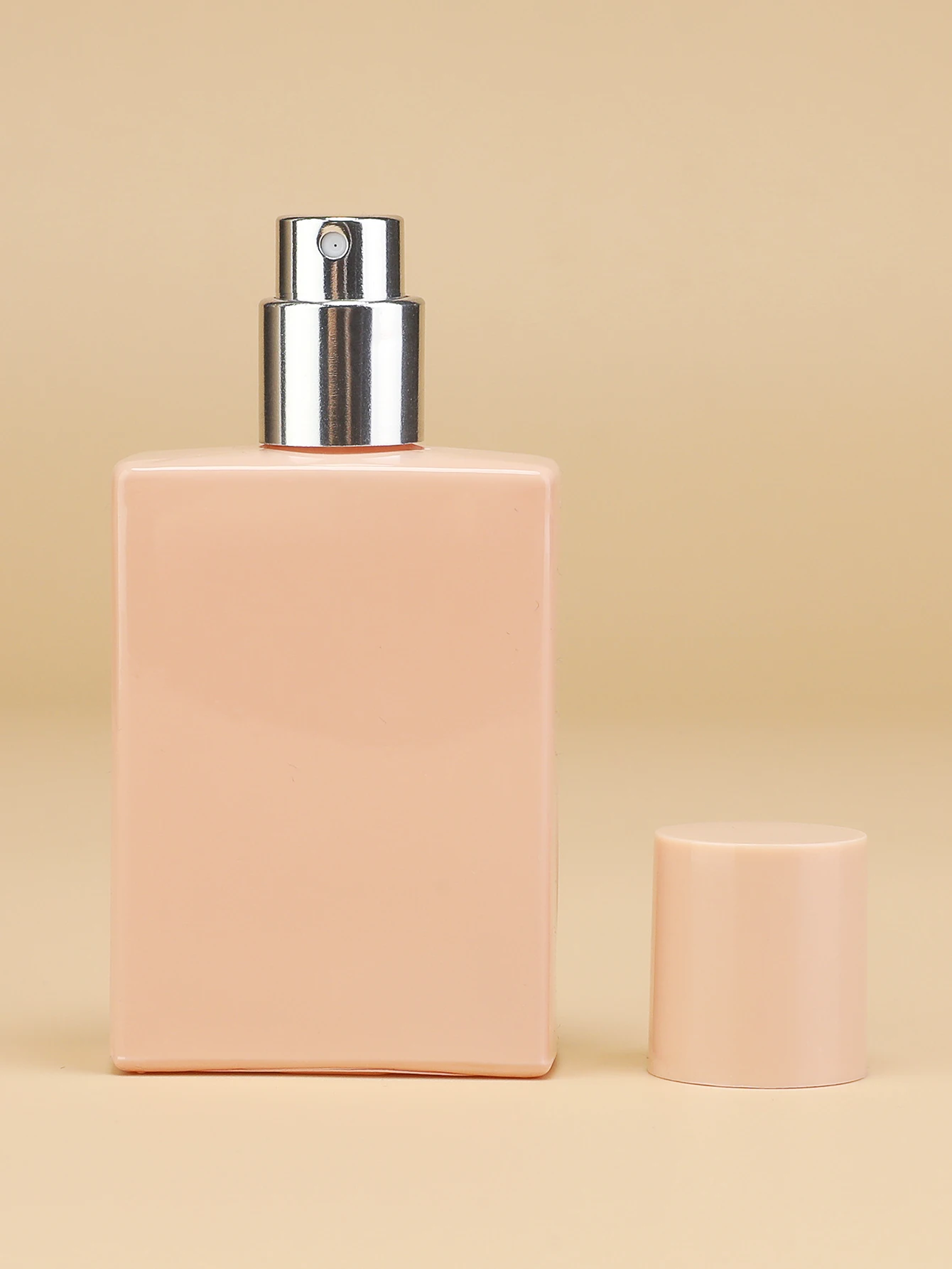 Bottiglia di profumo vuota da 1,01 once, bottiglia di atomizzatore di profumo riutilizzabile, scatola di pompa di profumo quadrata, contenitore di profumo portatile a nebbia fine