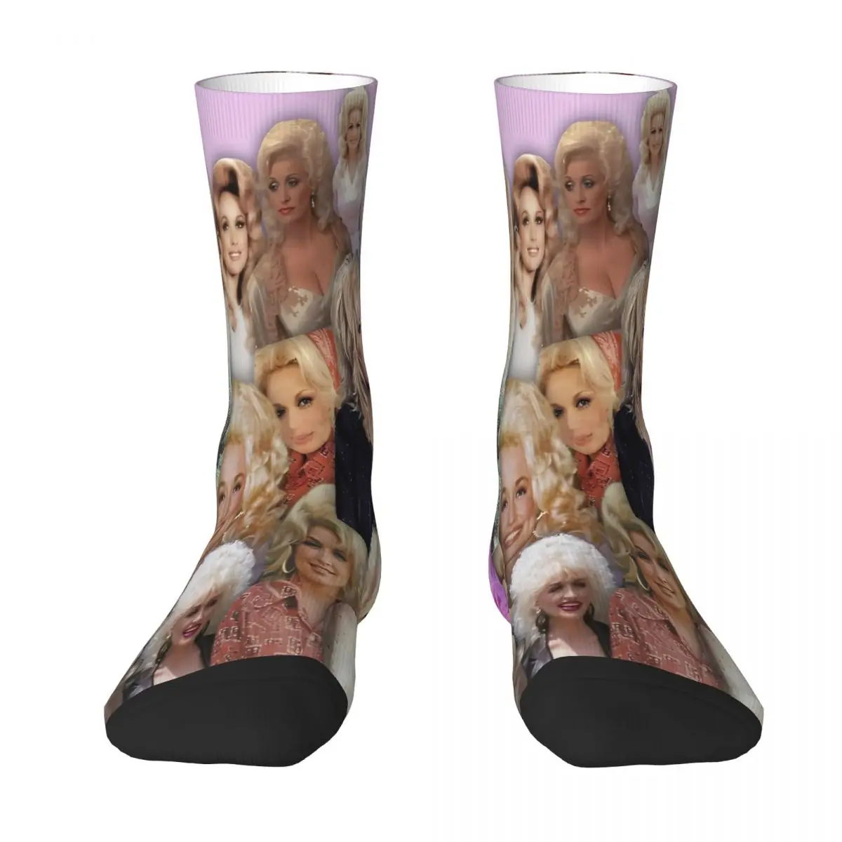 

Dolly Parton Sock Socks Men Women Polyester Stockings Customizable Funny