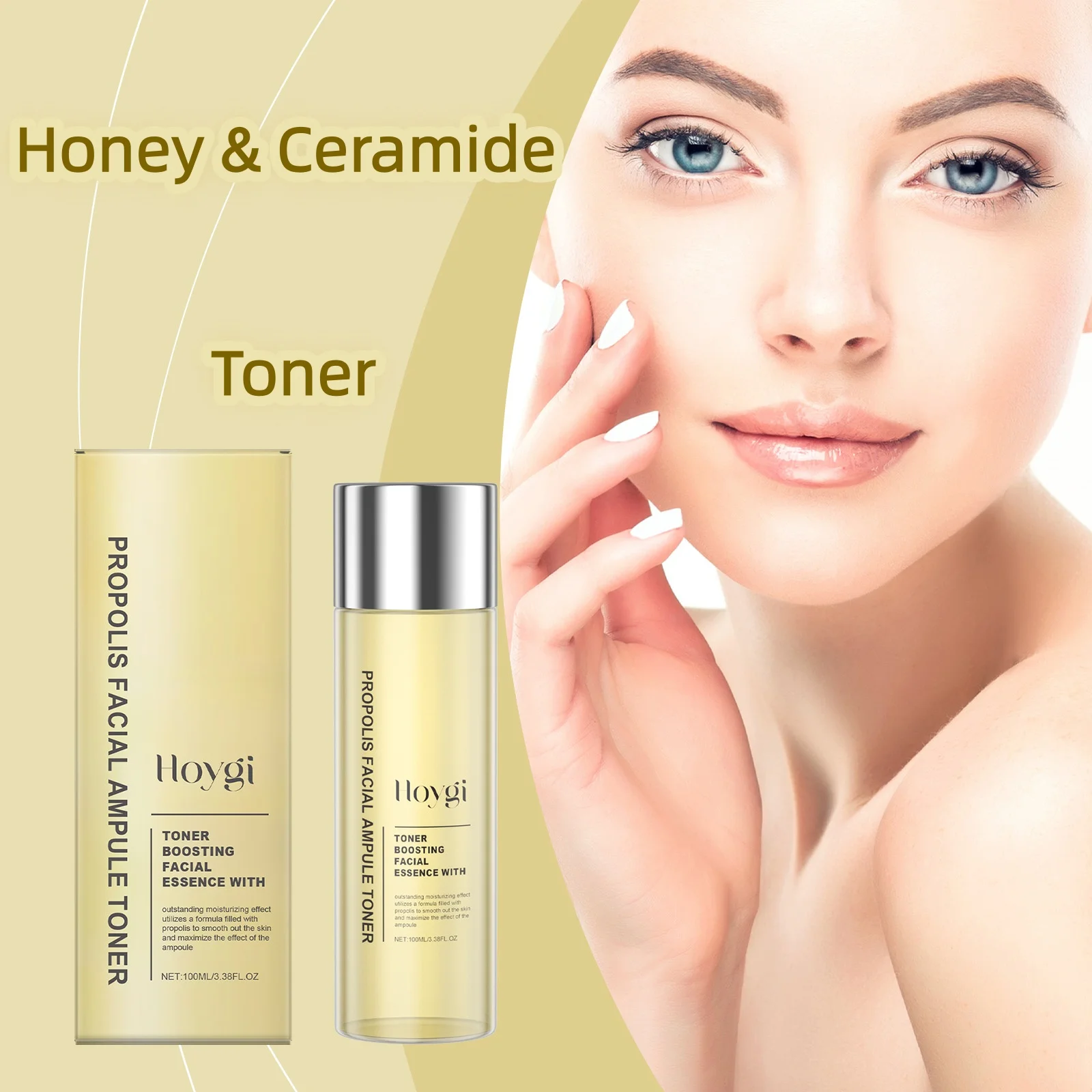 Honey & Ceramide Toner,Achieving the Viral Honey Glow,Instant Skin Barrier Rescue,Triple Lock Intensive 24H Hydration,Natural Anti Bacterial Care For Acne&Redness,Versatile Multi Use Skincare Hero,The Ultimate Hydrating Makeup Primer,Clean Beauty&Free