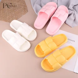 2024 Men Women Soft Sole Cloud Slippers Thick Platform Indoor Outdoor Beach Sandals Summer EVA Non Slip