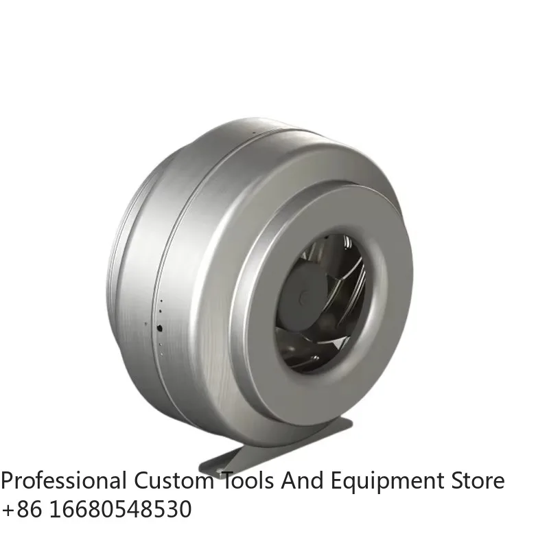 

New EC 230V 250mm High-Pressure Combination Cooling Fan for Exhaust Ventilation Centrifugal Circular Duct Fan