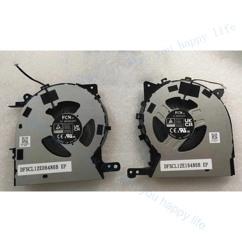 LL New for Legion Pro 7 16IAX10H 83F5 CPU GPU Cooling Fan 5F10S14278, 5F10S14279