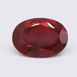 Pretty Ruby Gem ha superato il Test UV taglio ovale 13x18mm 14.0ct VVS pietra preziosa sciolta per accessori di gioielli pietra preziosa Fine