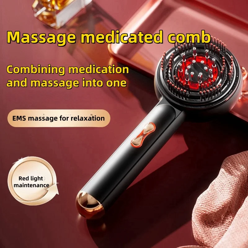 

Cutting-edge Pet Massage Comb with Microcurrent Treatment, Red Light Therapy, and Liquid Infusion for Cross-border EMS