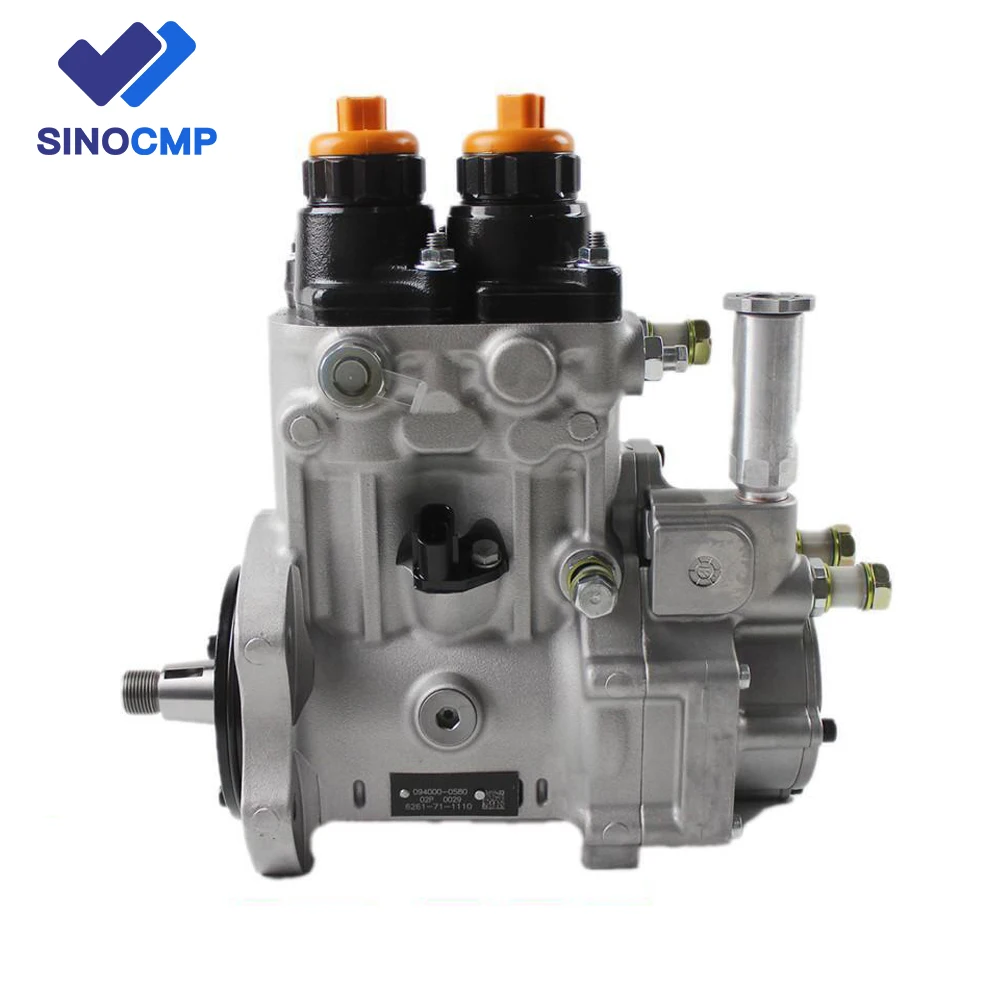 

6D140 Fuel Injection Pump 6261-71-1110 094000-0580 6261-71-1111 094000-0584