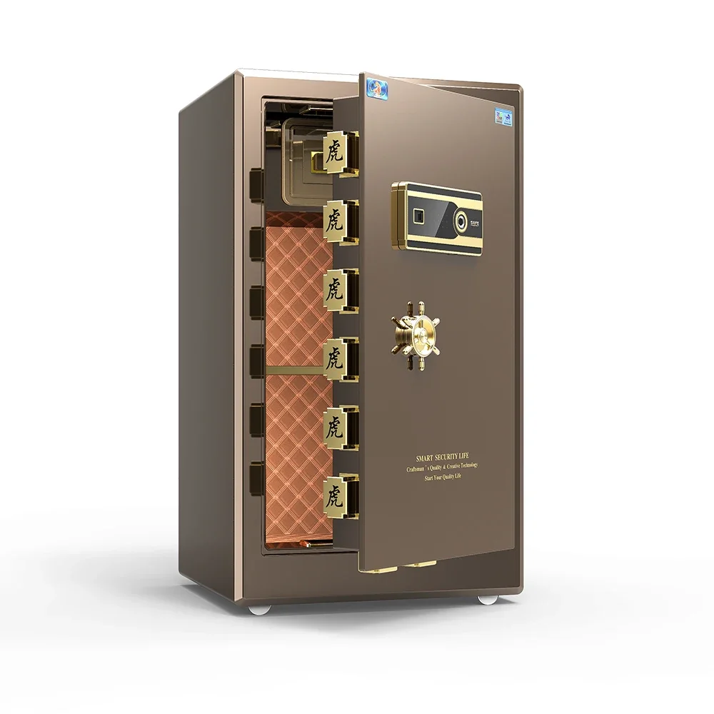 Home Security Safe Box Fingerprint Safe Box Storage Documents Jewelry Digital Security Safe