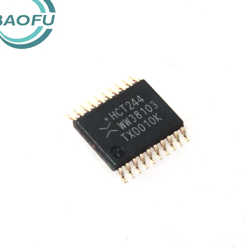 Recentemente importado original 74HCT244PW tela de seda HCT244 TSSOP-20 chip de driver