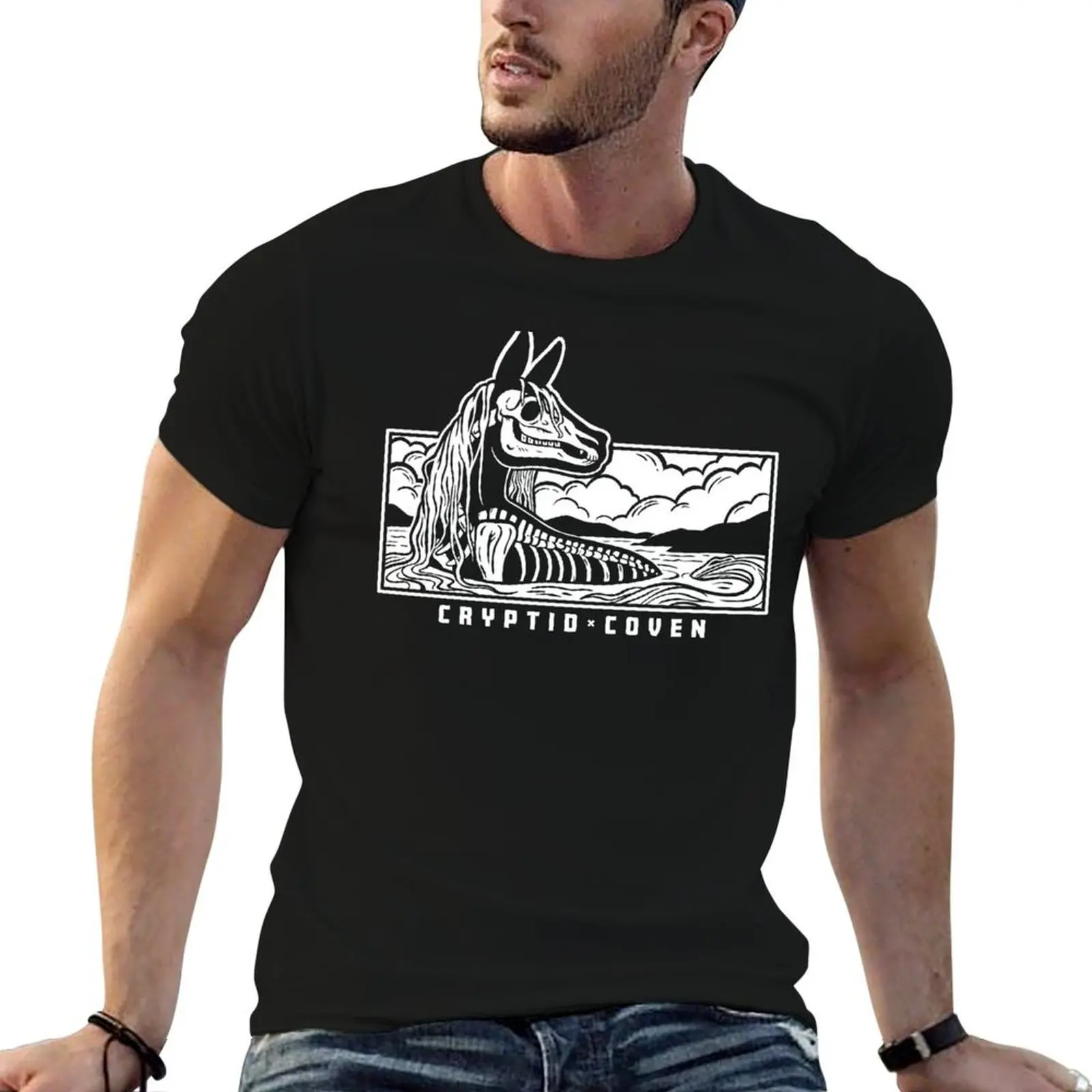 Kelpie - Cryptid x Coven T-Shirt Basic Plain Short Sleeve Crew Neck Tee
