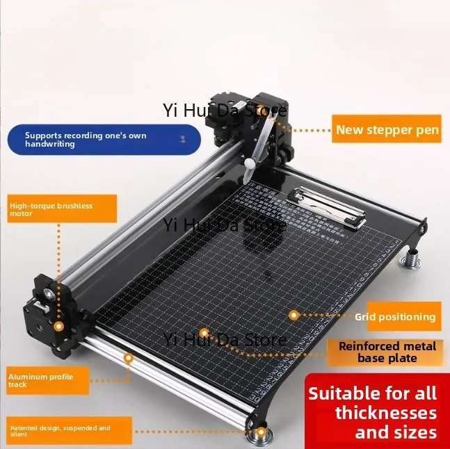 Fully Automatic Writing Robot - Time-Saving Artifact for Lesson Plan/Notes/Engineering Form, Business & Office