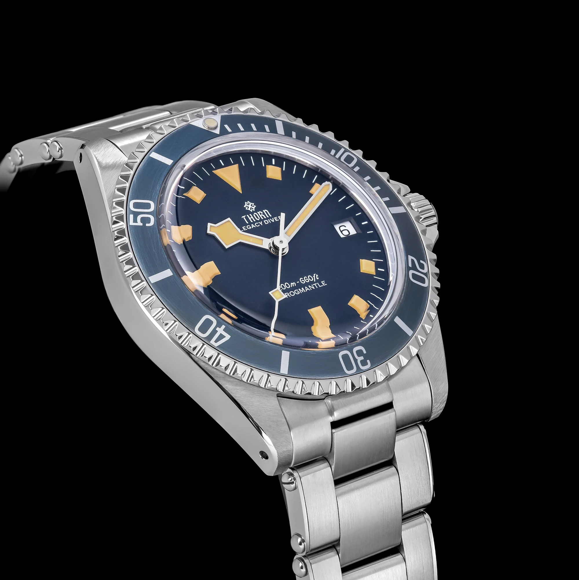 Thorn T023 V2 40mm Men Diving Watch PT5000 Automatic Movement