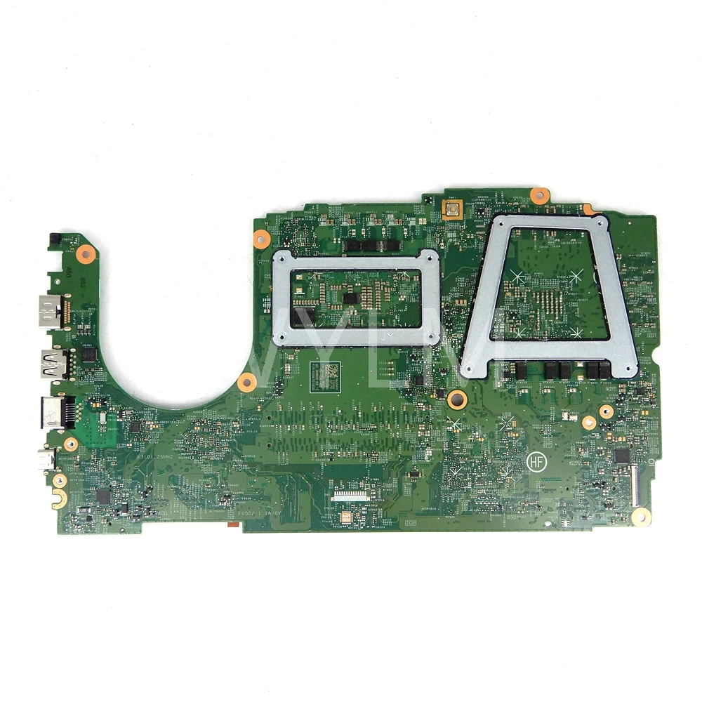 19711-1 with GTX1650-V4G GPU i7-10750H CPU Mainboard For DELL Vostro 7500  Inspiron 7501 Laptop Motherboard 09H3PJ 100% Test OK