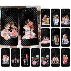 Phone Case For Motorola Edge 50 40 Pro 50 40 30 Ultra Neo Fusion Moto G Play G Stylus G Power G 5G   Mama Mom Son Daughter