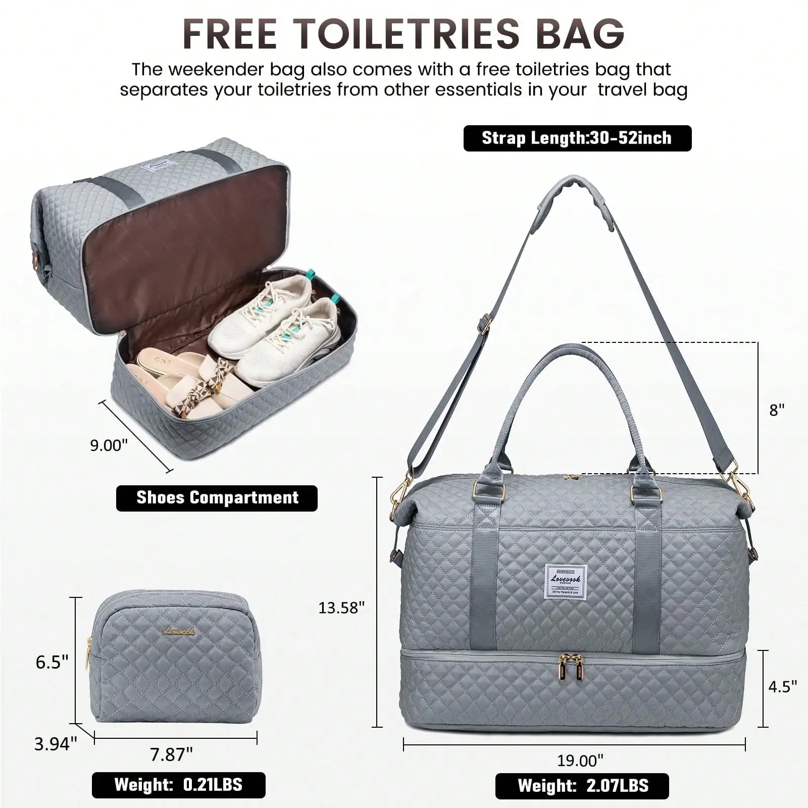 Travel Weekender Duffle Bag 2