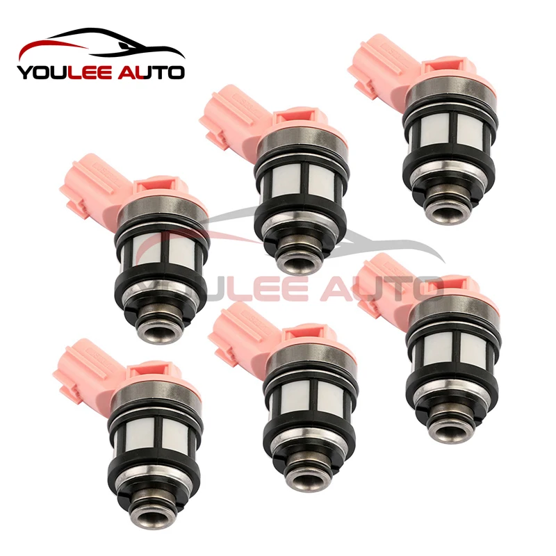 

6Pcs 16600-9S200 166009S200 JS23-4 16600-1800 16600-1B000 Fuel Injectors For Nissan Quest Frontier Xterra 3.0L 3.3L 1996-2004