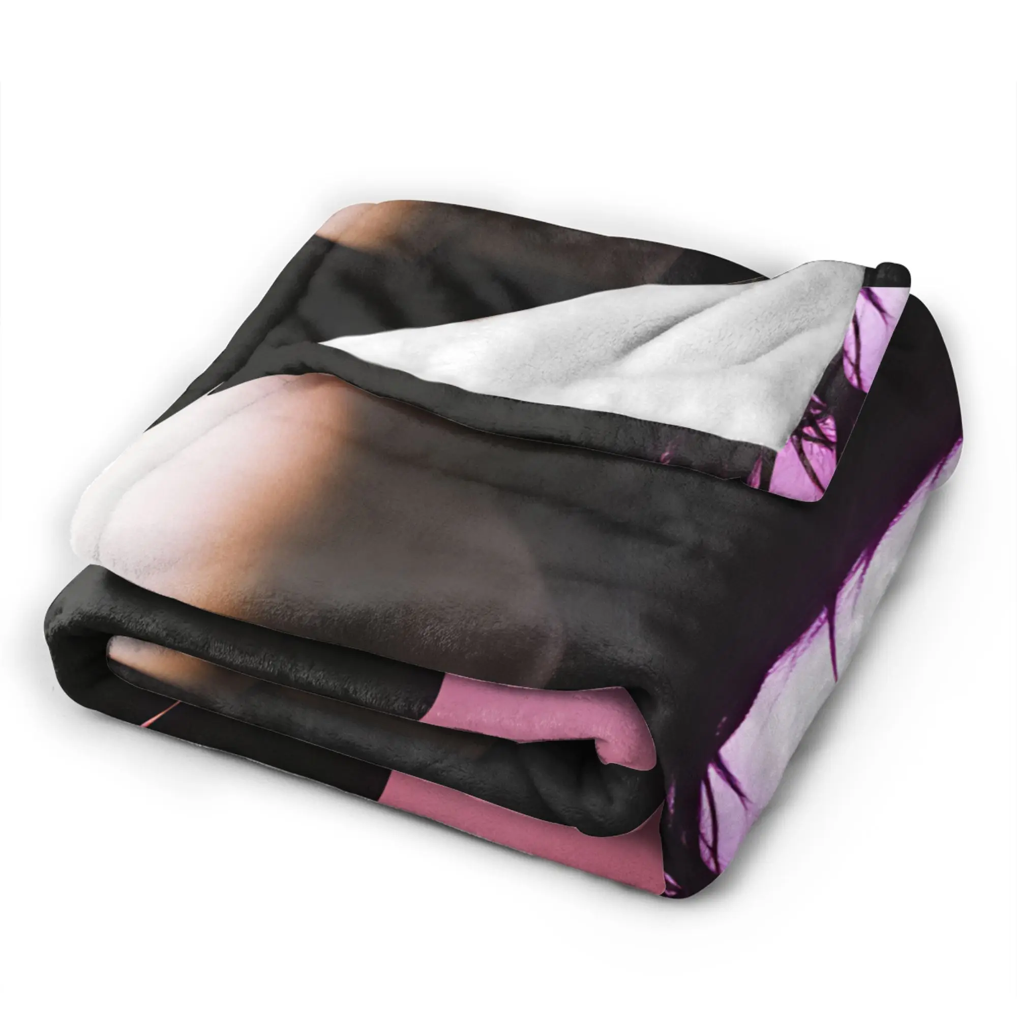 Actor Sofia Carsons Blankets Girls  Flannel Bedding Throws For Chair Sofa Bed Warm Comfy Custom Quality Bedspread Gift