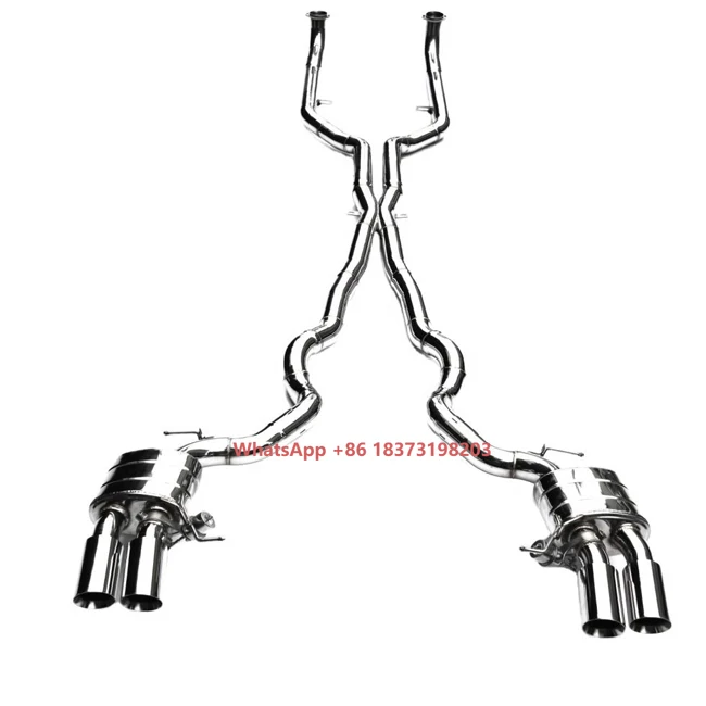 

Performance Exhaust Catback SS304 Exhaust Valve Control Muffler for M6 F06 4.4T Exhaust System