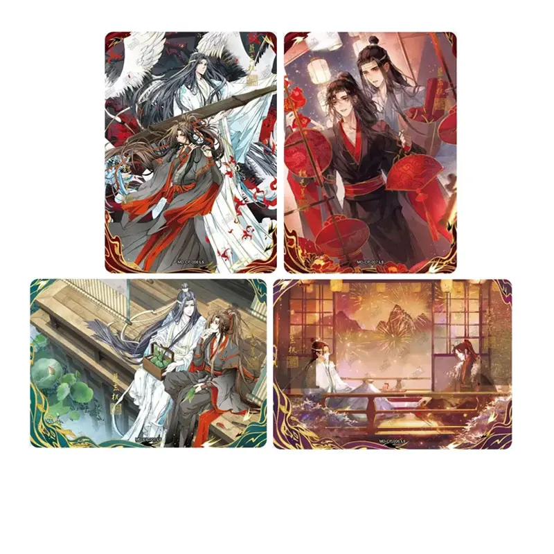 حقيقي KAYOU مو داو زو شي سلسلة 2 QM/MC/CP/CH/PT/FM/Q/YX/JQ/CJ في حالة سكر حلم الفصل وي Wuxian جمع بطاقة هدية عيد ميلاد