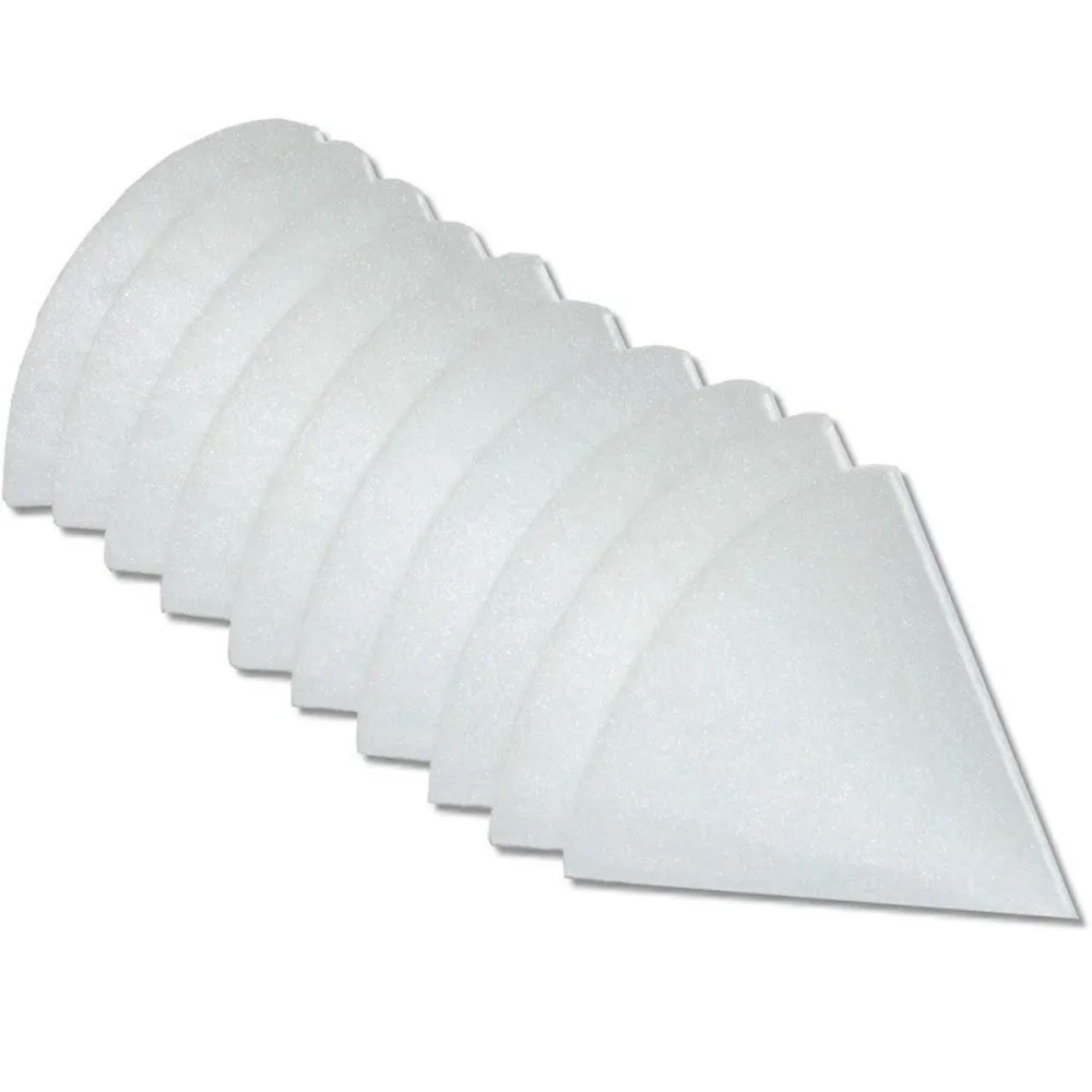 5Pcs Conical Cone Filter Air Filtration Compatible Exhaust Air Filter European Exhaust Valve Filter Ventilation Equipment