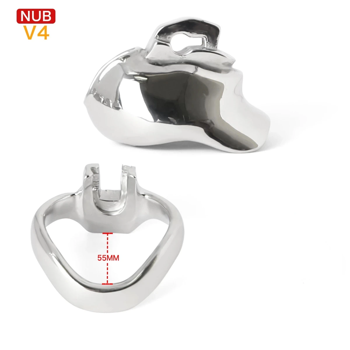 New Metal HT-V4 Penis Cage Stainless Steel Cock Cages Lockable Penis Lock Metal Cock Ring Chastity Cage Adults Sex Toys For Men