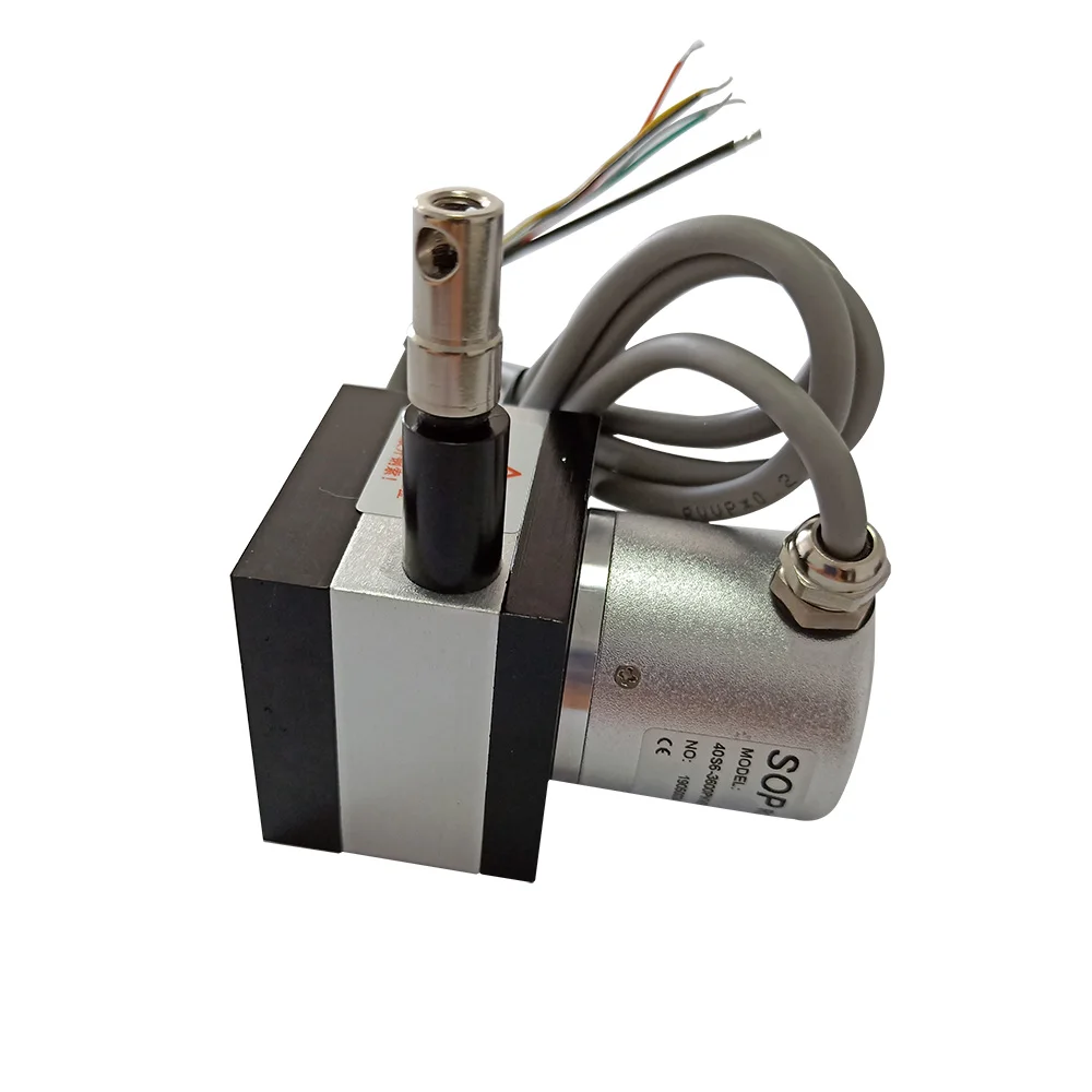 Encoder rotativo ottico incrementale con filo di trazione ABZ Pulse 3600 Ppr da 1000 mm