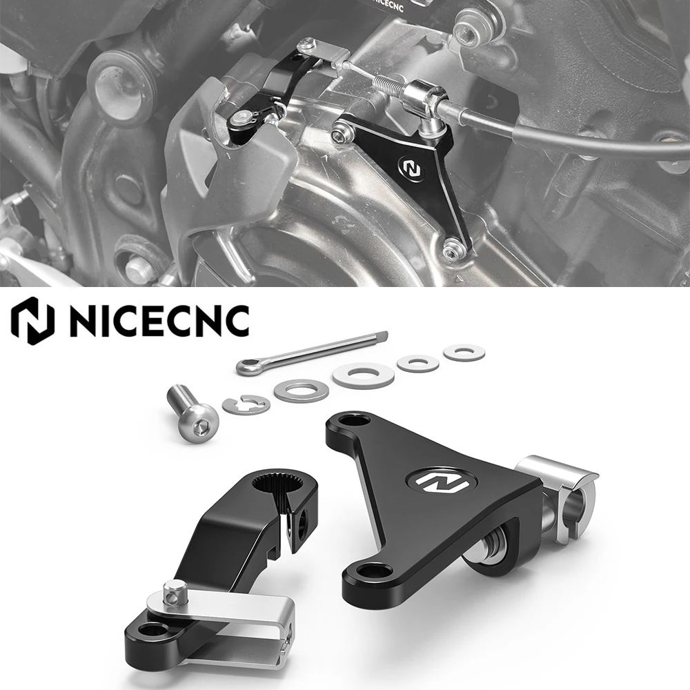NICECNC For Yamaha Tenere 700 2019-2024 Clutch Arm Bracket For Yamaha Tenere 700 World Raid YZF R7 22-23 MT-07 XSR700 2018-2022