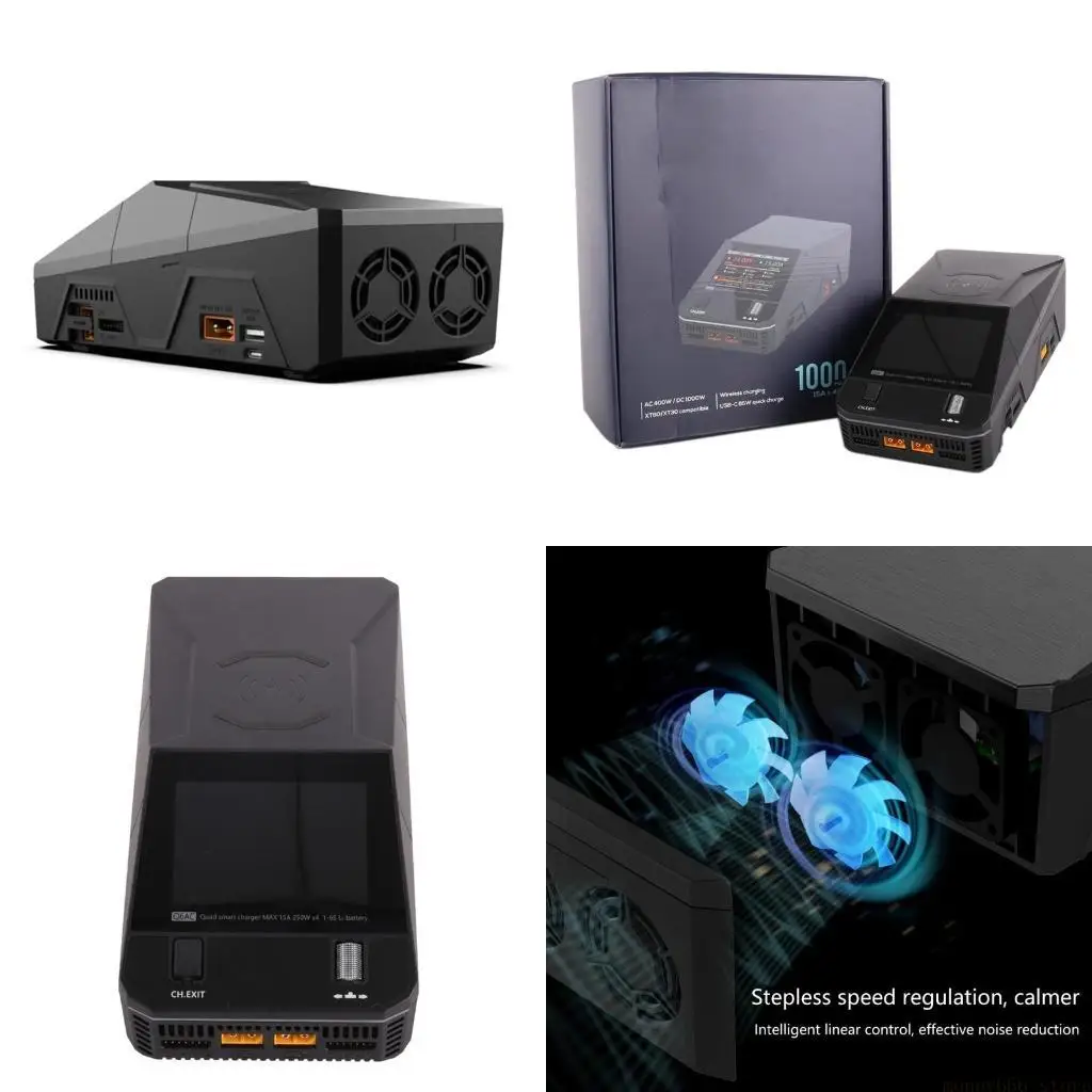 

F62C Balance AC400W/DC1000W 4CH Output 65W Output For 1-6S Nimh 1-16S, PB 1-10S