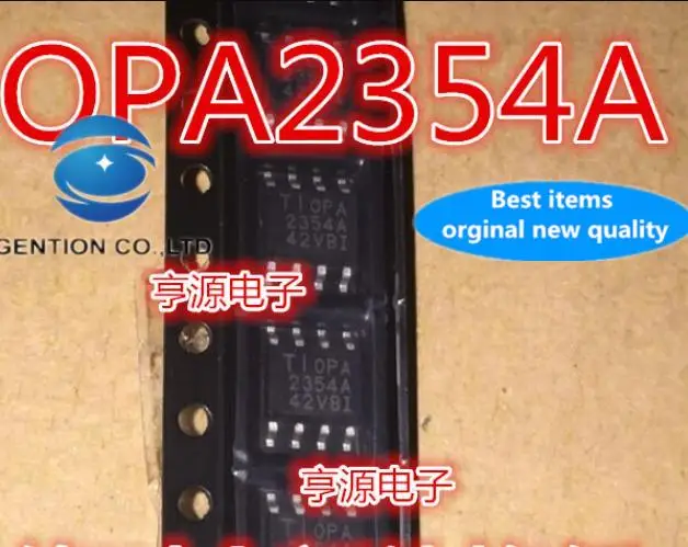 

10pcs 100% orginal new in stock OPA2354AIDDAR SMD SOP8 OPA2354A OPA2354 Operational Amplifier Chip