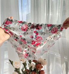 Man's Floral Briefs Live Show Dance Costumes DJ Club Bar Private FKK Party