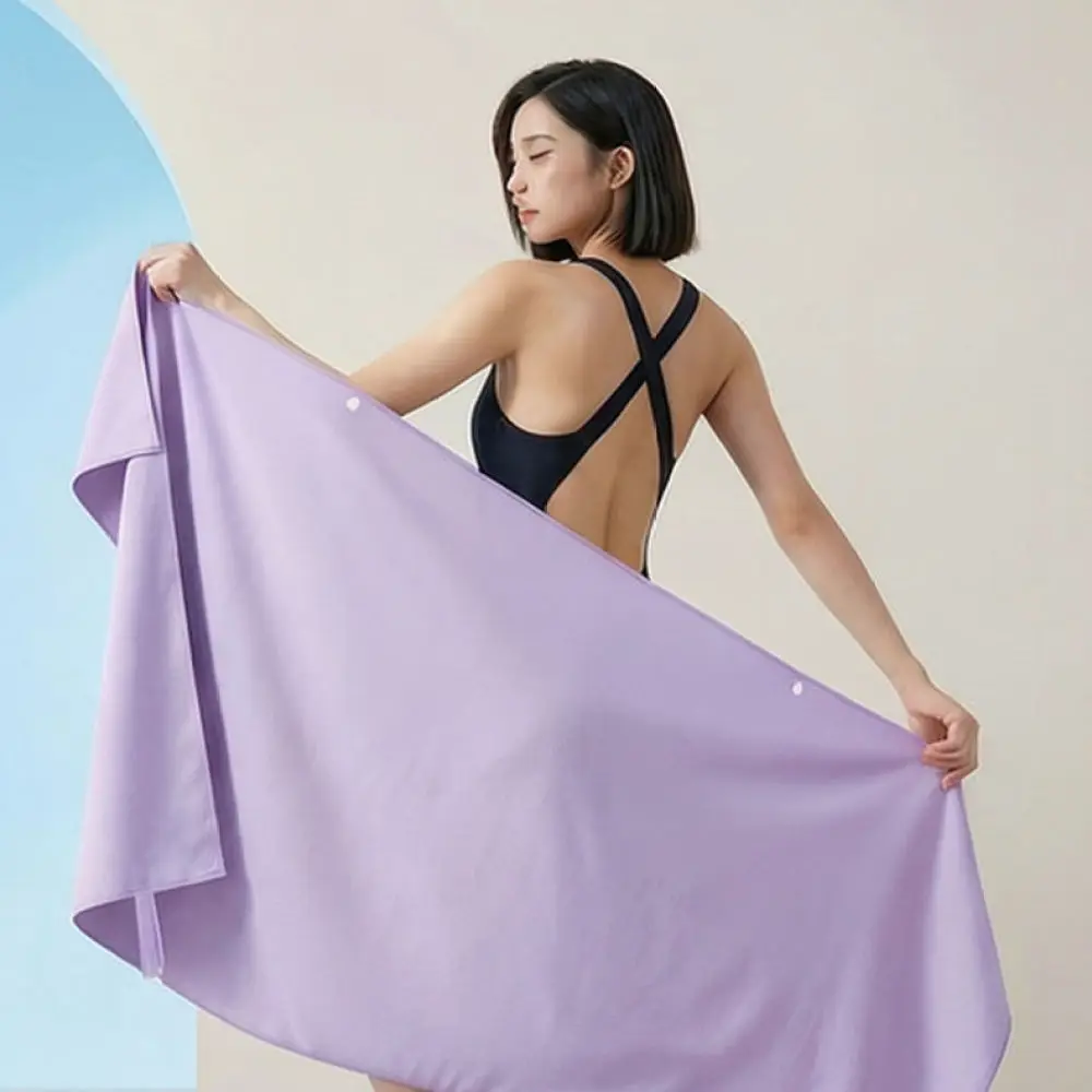 Soft Quick Dry Bath Towel For Feifei Double Sided Velvet Beach Wrap Swimming Pool Fitness Travel Shower Portable Blanket