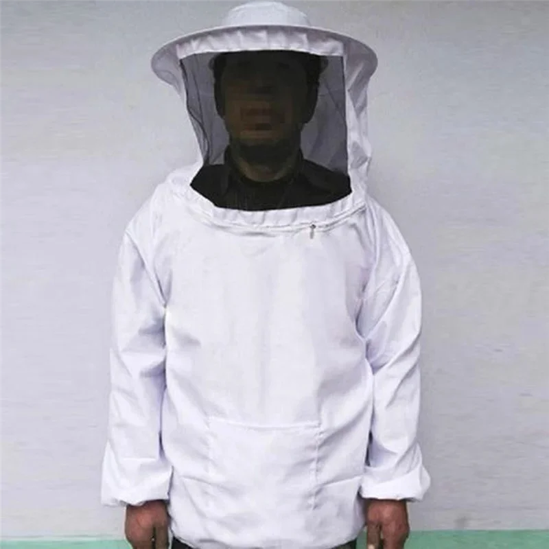 

B-Est Protective Beekeeping Jacket Veil Overalls, Beekeeping Cap Sleeves Beekeeper Suit, Beekeeping Bee Jacket
