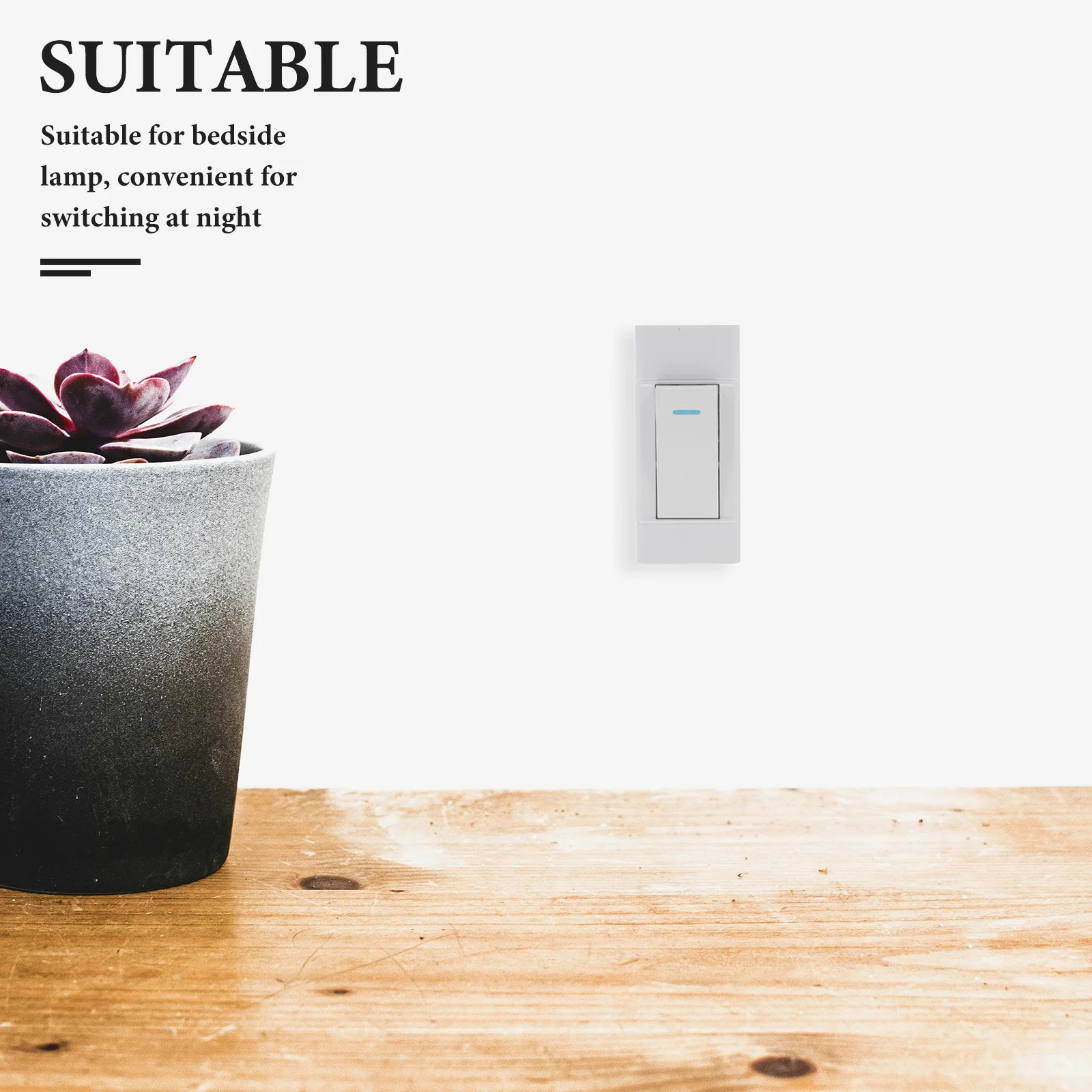 

Vintage Inline Cord Switch Classic Press Button Practical Light Switch for Bedside Lamps Replacement Cord Control