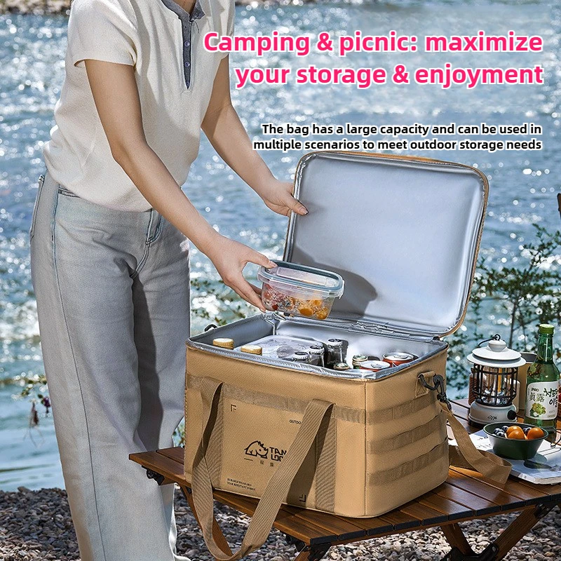 36L Outdoor Storage Bag Large  - огляд і ціна Outdoor Camping Folding Storage Box