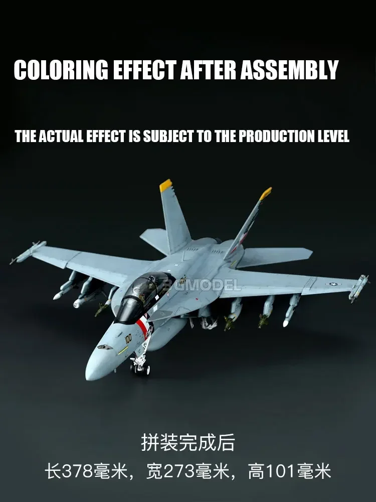 MENG Assembled Model Kit LS-016 Boeing F/A-18F Super Hornet Bounty Hunters 1/48