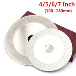 4/5/6/7 Inch Diamond Cutting Disc OD 100~180mm ID 20mm Cutting Arbor Disc For Jade Agate Glass Gems Stone Cutting Polishing Tool