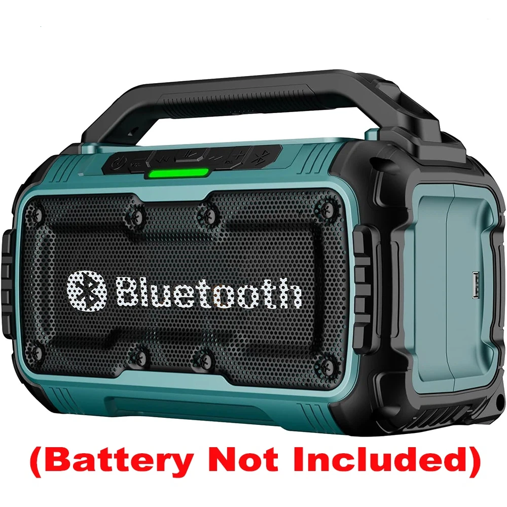 Makita draagbare luidspreker Draadloos Bluetooth Buiten bouwplaats Waterdichte luidspreker Stereo Surround voor Makita-batterij